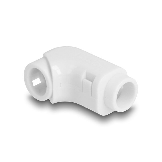 Delock Cable Clips for Angling 8 pieces white