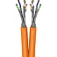 Goobay CAT 7A Duplex Network Cable, S/FTP (PiMF), orange 500 m