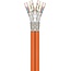Goobay CAT 7A Duplex Network Cable, S/FTP (PiMF), orange 500 m