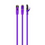 FTP Cat6 patchkabel, 3 m, paars