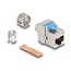 Delock Keystone Module RJ45 jack to LSA Cat.8.1 toolfree