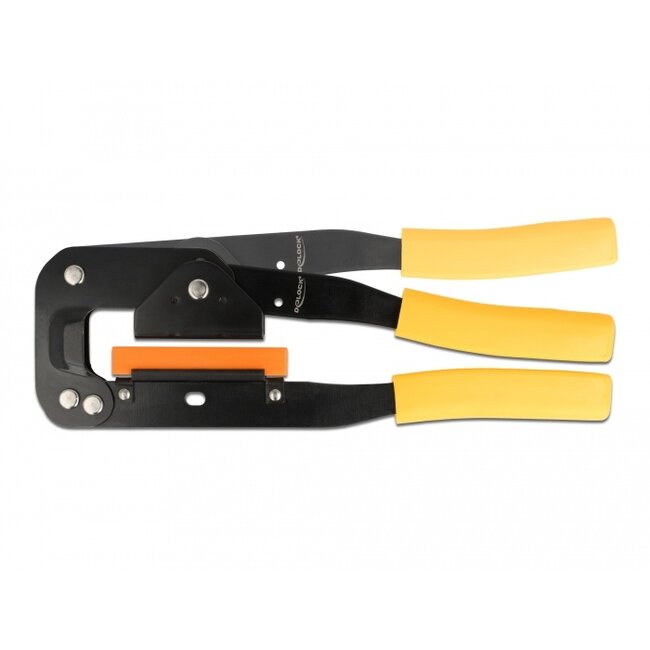 Delock Crimping Tool for insulation displacement connectors with adapter set