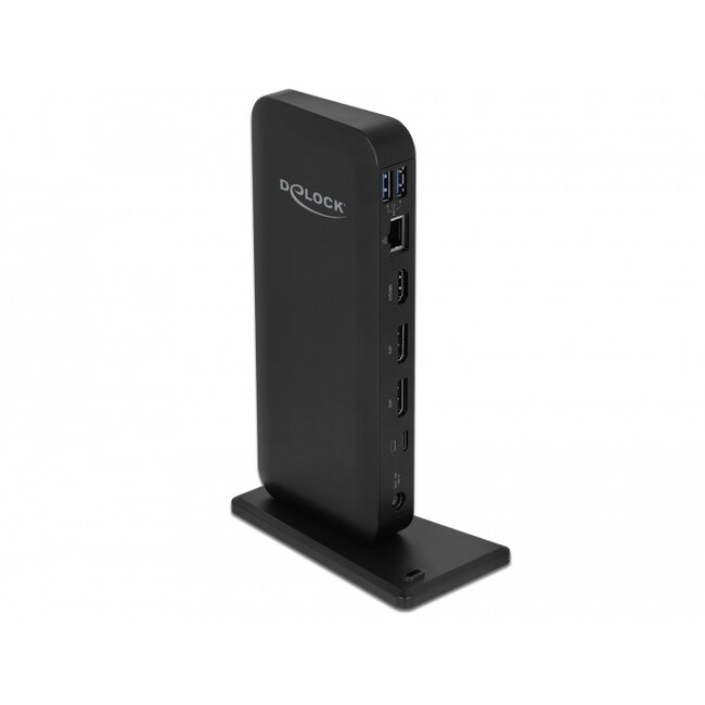 Delock USB Type-C™ DP 1.4 Docking Station 4K - HDMI / DP 1.4 / USB 3.2 / LAN / PD 3.0