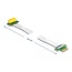 Delock Riser Card PCI Express x1 male to x1 slot 90° angled with FPC cable 30 cm