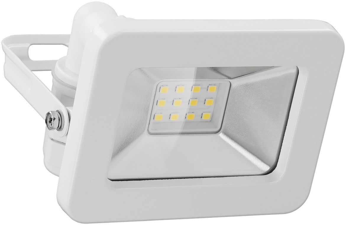 Goobay LED Buiten Spotlight Wit, 10 Watt - 850 Lumen