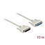 Delock Serial Cable D-Sub 25 male to female 10 m
