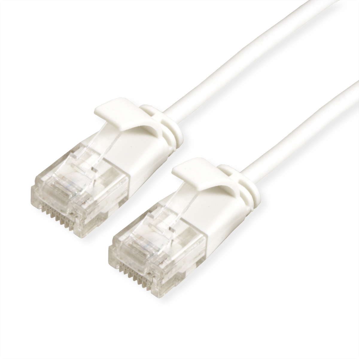 Roline ROLINE GREEN UTP dunne patchkabel Cat6A/Class EA, wit, 2m