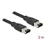 Delock Cable FireWire 6 pin male > 6 pin male 2 m