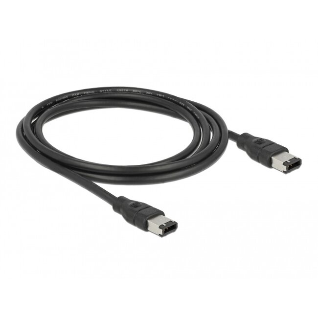 Delock Cable FireWire 6 pin male > 6 pin male 2 m