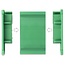 Delock Board Holder (72 mm) for DIN Rail 20 cm long