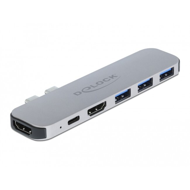 Delock Docking Station for MacBook Dual HDMI 4K / PD / Hub