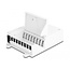 Delock Fiber Optic Distribution Box FTTH indoor for wall mounting 8 port white