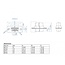 Delock D-Sub 25 pin crimp female, metal, 4 pieces