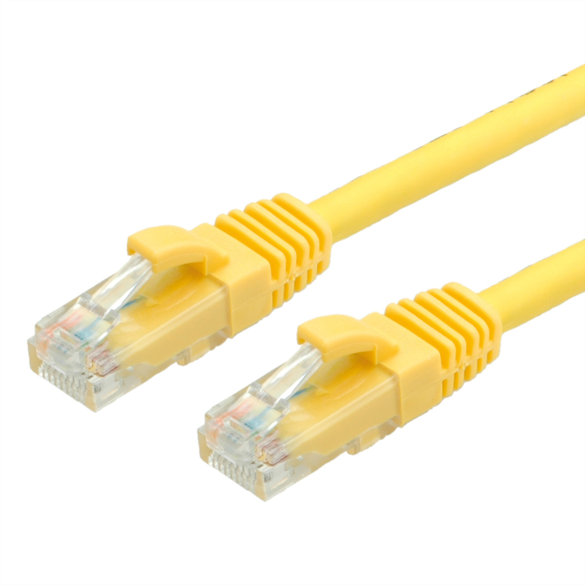 UTP Cat6a Patchkabel 15m Geel CU