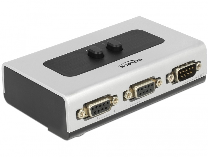 DeLOCK 87729 seriële switch box Bedraad