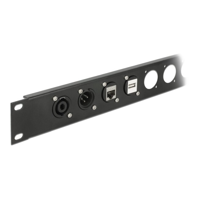 Delock D-Type Module USB 5 Gbps Type-A female to female 90° angled