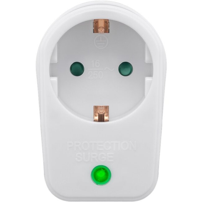 Goobay Surge-Protected Socket Adapter