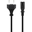 Goobay Connection Cable Euro Plug, 1.8 m, Black