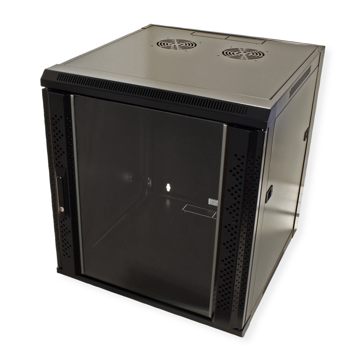 Value 19''Wandbehuizing 12U zwart