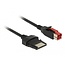 Delock PoweredUSB cable male 24 V > 8 pin male 2 m for POS printers and terminals