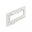 Delock Easy 45 Module Holder for installation trunking 175 x 80 mm