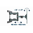 Full-motion TV muurbeugel 40'-80'