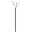 Goobay CAT 5e outdoor network cable, U/UTP, black 100 m