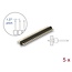 Delock Pin header 20 pin, pitch 1.27 mm, 1-row, straight, 5 pieces