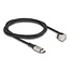 Delock USB 2.0 Cable USB Type-C™ male to male 180° angled 1 m PD 3.0 60 W