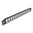 Delock 19″ Keystone Patch Panel 16 port 1U black