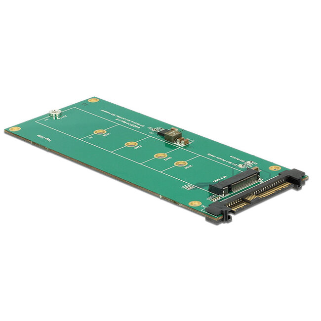 Delock Converter U.2 SFF-8639 NVMe > 1 x M.2 Key M