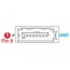 Delock Connector SATA 6 Gb/s plug 8 pin power