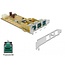 Delock PoweredUSB PCI Express Card > 3 x 12 V