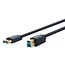 Clicktronic USB-A to USB-B 3.0 Adapter Cable 1.8 m