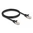 Delock Cable RJ50 male to RJ50 male S/FTP 1 m black