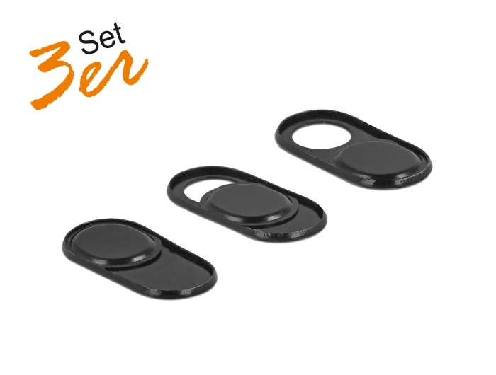 DeLOCK 20652 Webcam cover zwart
