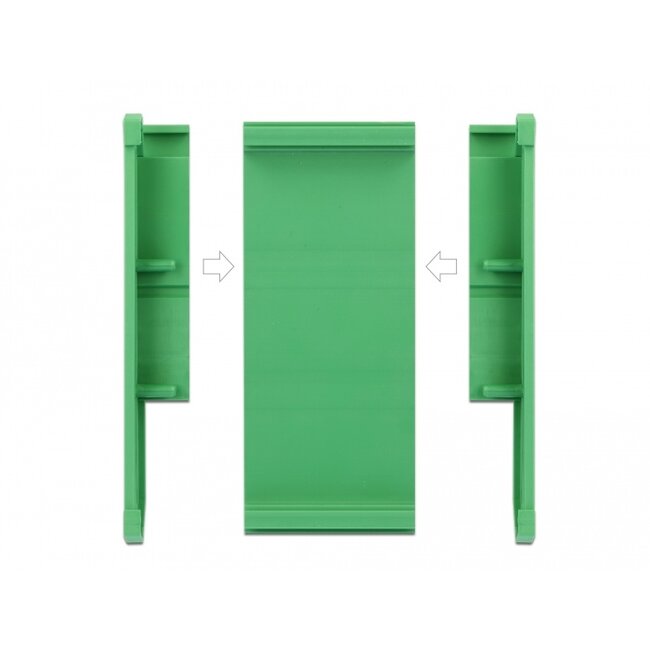 Delock Board Holder (107 mm) for DIN Rail 5 cm long