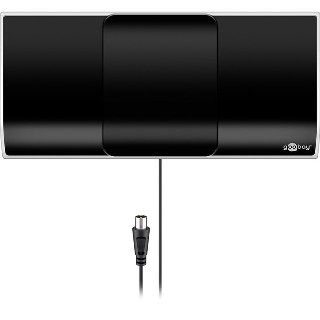 Goobay Active Full HD DVB-T2 Indoor Antenna, incl. LTE/4G Filter