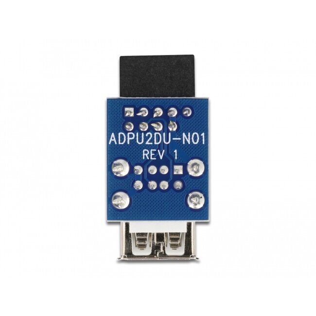 Delock USB pin header female > 2 x USB 2.0 female - up