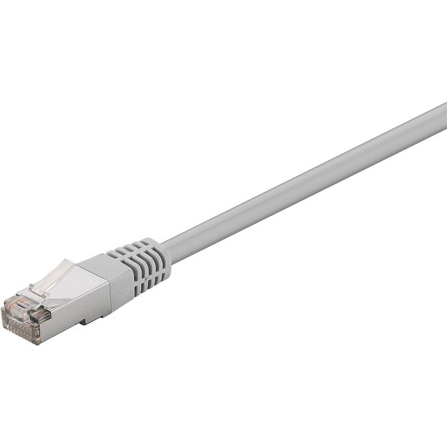 Goobay CAT 5e Patch Cable, F/UTP, grey 1 m