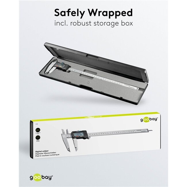 Goobay Digital Caliper 300 mm / 12 Inch
