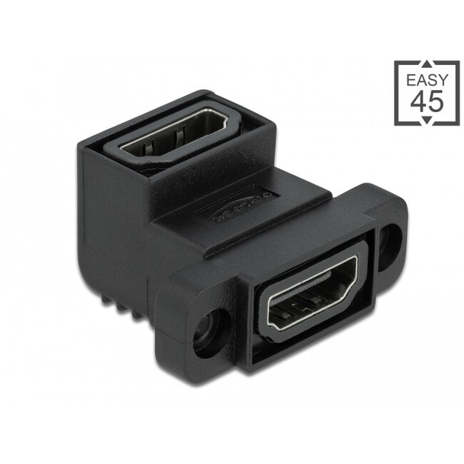 Delock Easy 45 HDMI Adapter angled 90°