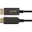 InLine® DisplayPort zu HDMI Konverter Kabel, zwart, 0,3m