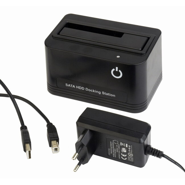 Docking Station USB2.0 voor 2.5'& 3.5' HDD