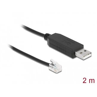 DeLOCK Delock Adapter cable USB Type-A to Serial RS-232 RJ9/RJ10 with ESD protection Celestron NexStar 2 m