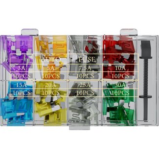 Goobay Goobay Car Blade Fuse Assortment, 81 pcs.