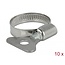 Delock Butterfly Hose Clamp 22 - 32 mm 10 pieces metal