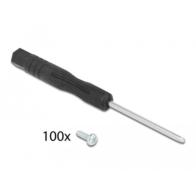 Delock Mounting Kit for fiber optic adapters (SC, LC, ST)