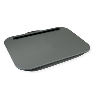 Value VALUE schootblad / laptop-/tabletblad met kussen, grijs