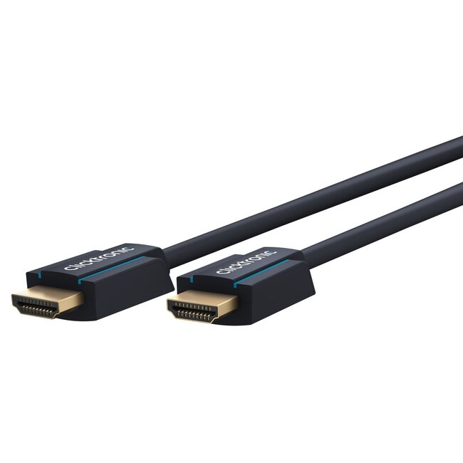 Clicktronic Premium High Speed HDMI™ Cable with Ethernet 0.5 m